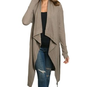 11.) ✨Mocha Long Cardigan ✨